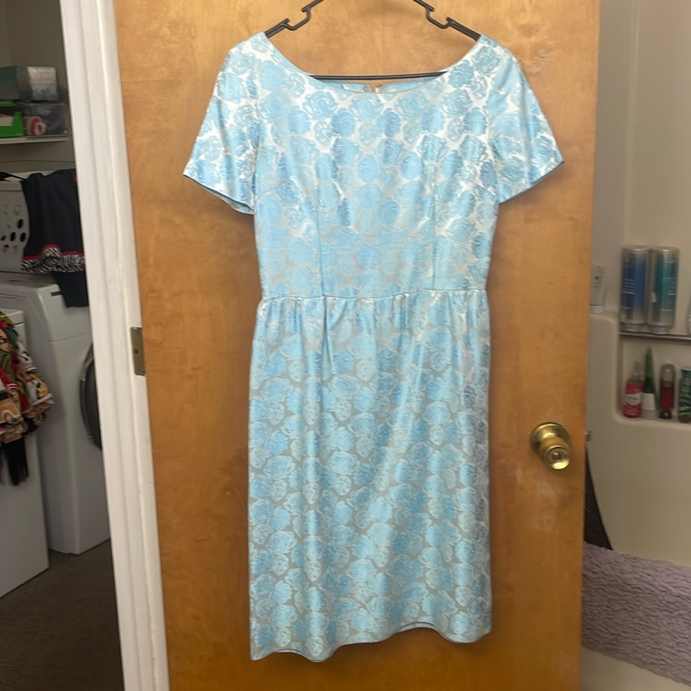 1950s/ 1960’s true vintage cocktail wiggle dress s/m
